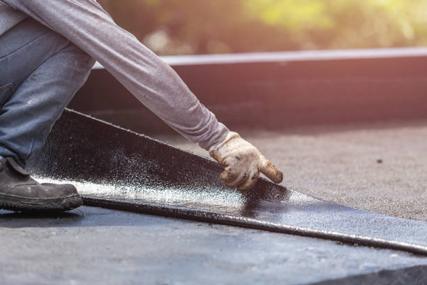 Professional Waterproofing technician working in Grandview, OH